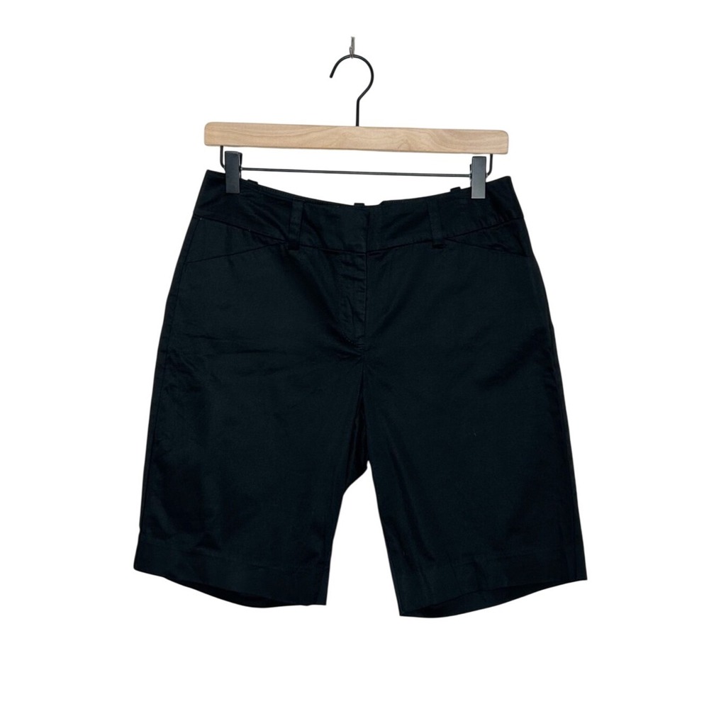 Ann Taylor Curvy Bermuda Shorts Classic Black Shorts 4